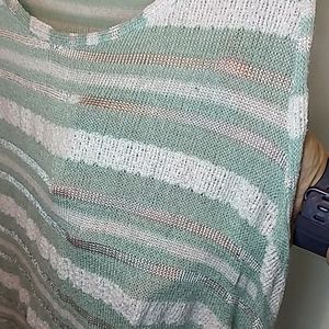 Torrid Tops - Mint Striped Tank Torrid Tops - Mint Striped Tank